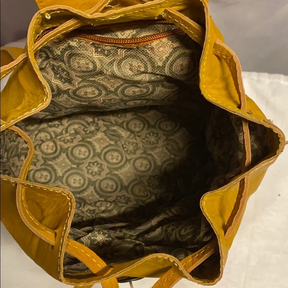 Moroccan Leather Backpack - Picture 8 of 12